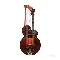 Gibson Style U Harp Guitar, 1917